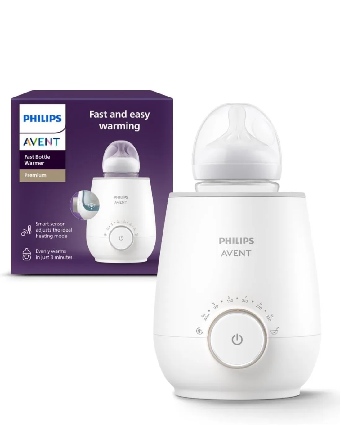 Philips Avent Premium Fast Bottle Warmer thumbnail