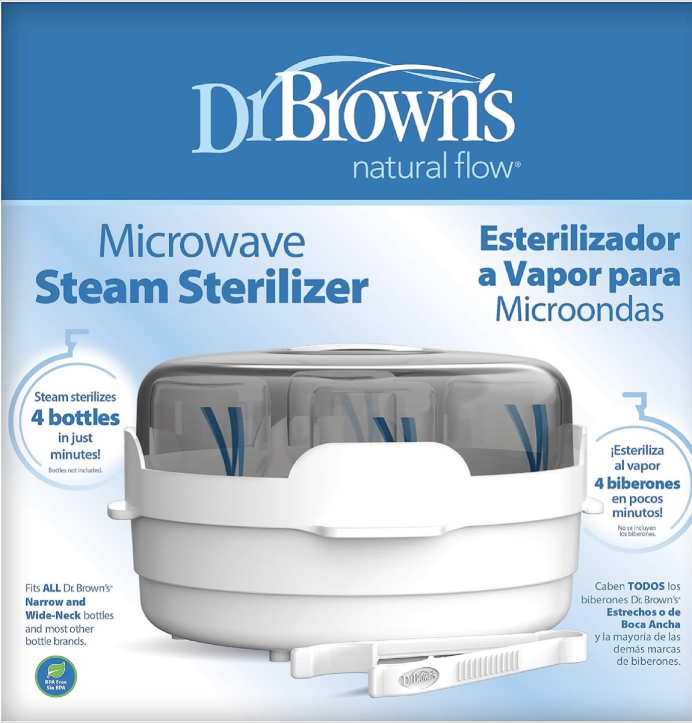 Dr Brown's Microwave Steam Sterilizer