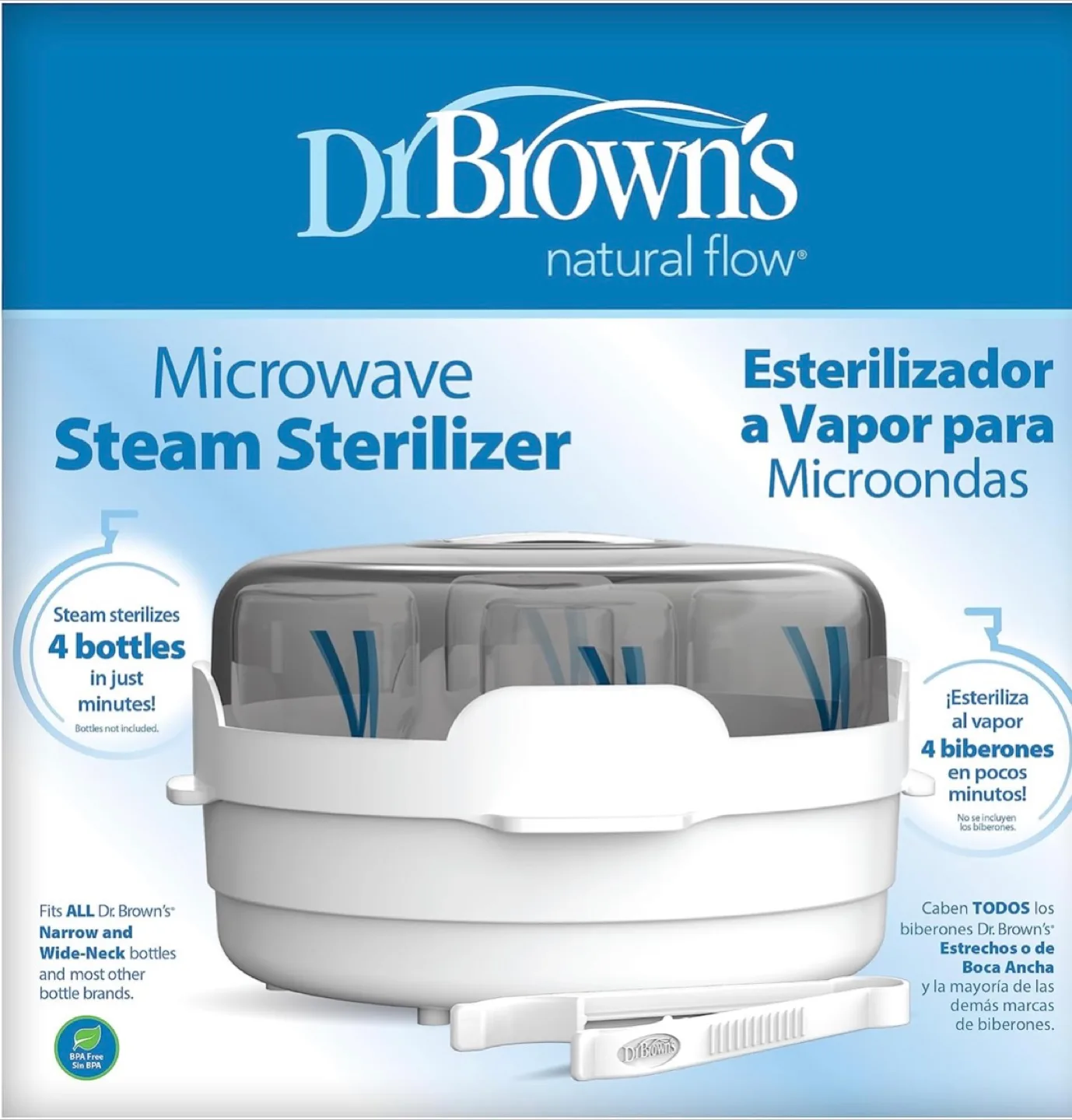 Dr Brown's Microwave Steam Sterilizer thumbnail