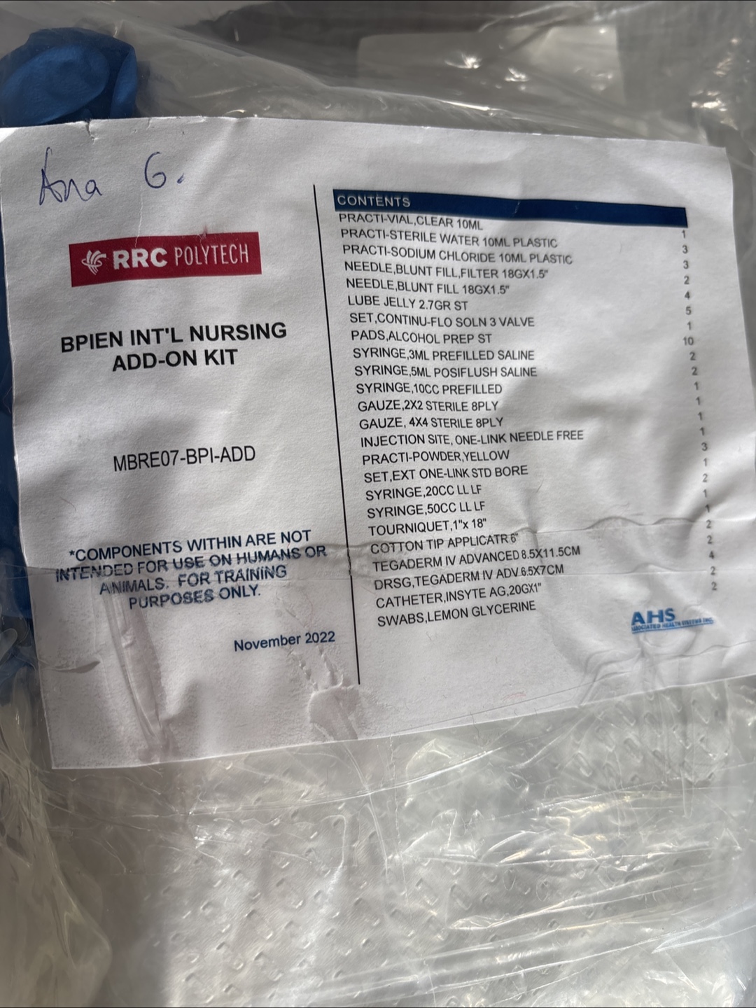 RRC Student Nursing Kit - photo 3