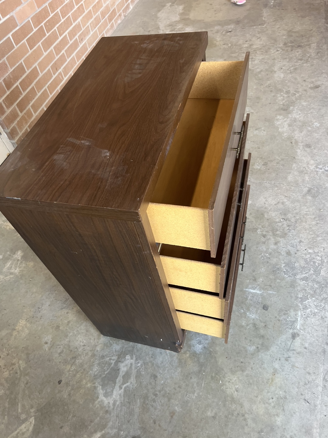 Vintage Wood Chest of Drawers - photo 2