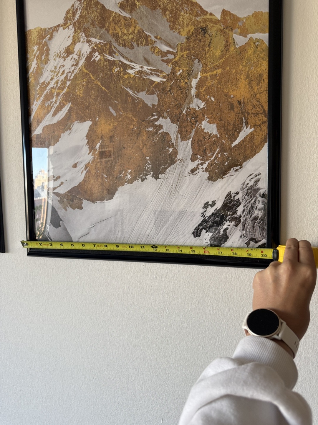 Set of Three Mountain Landscape Prints in Black Frames - photo 3