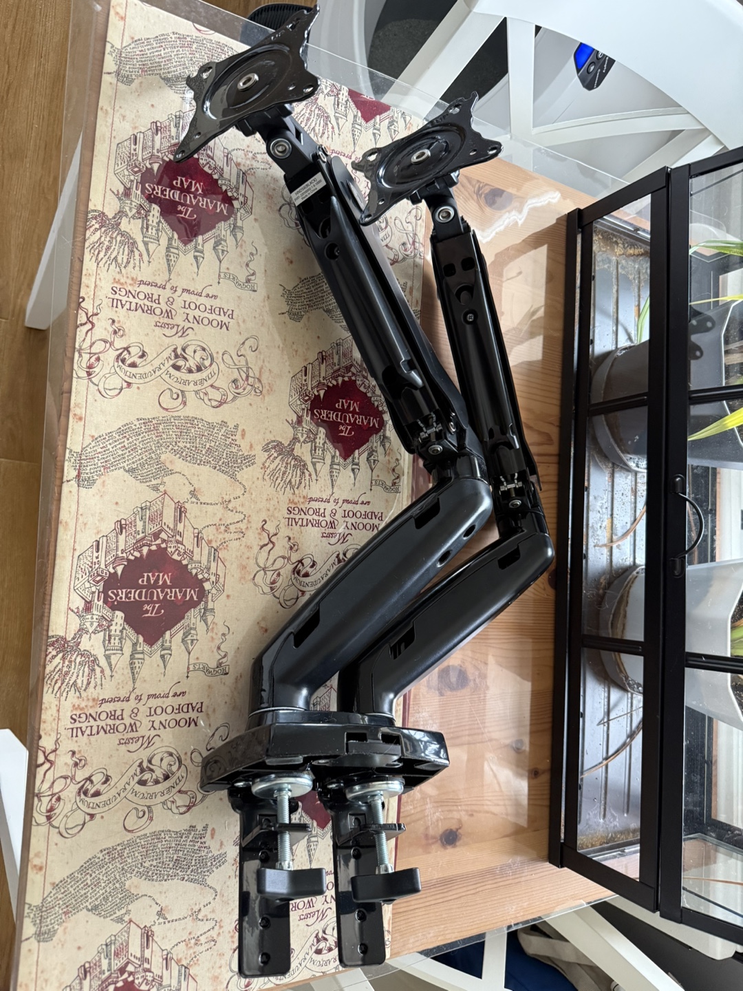 Dual Monitor Desk Mount