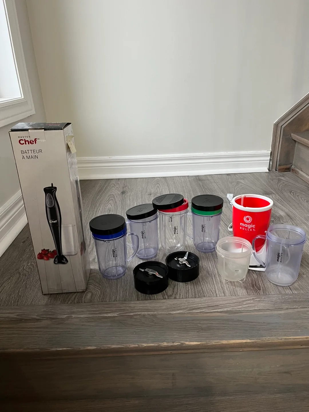 Magic Bullet full set and hand blender thumbnail