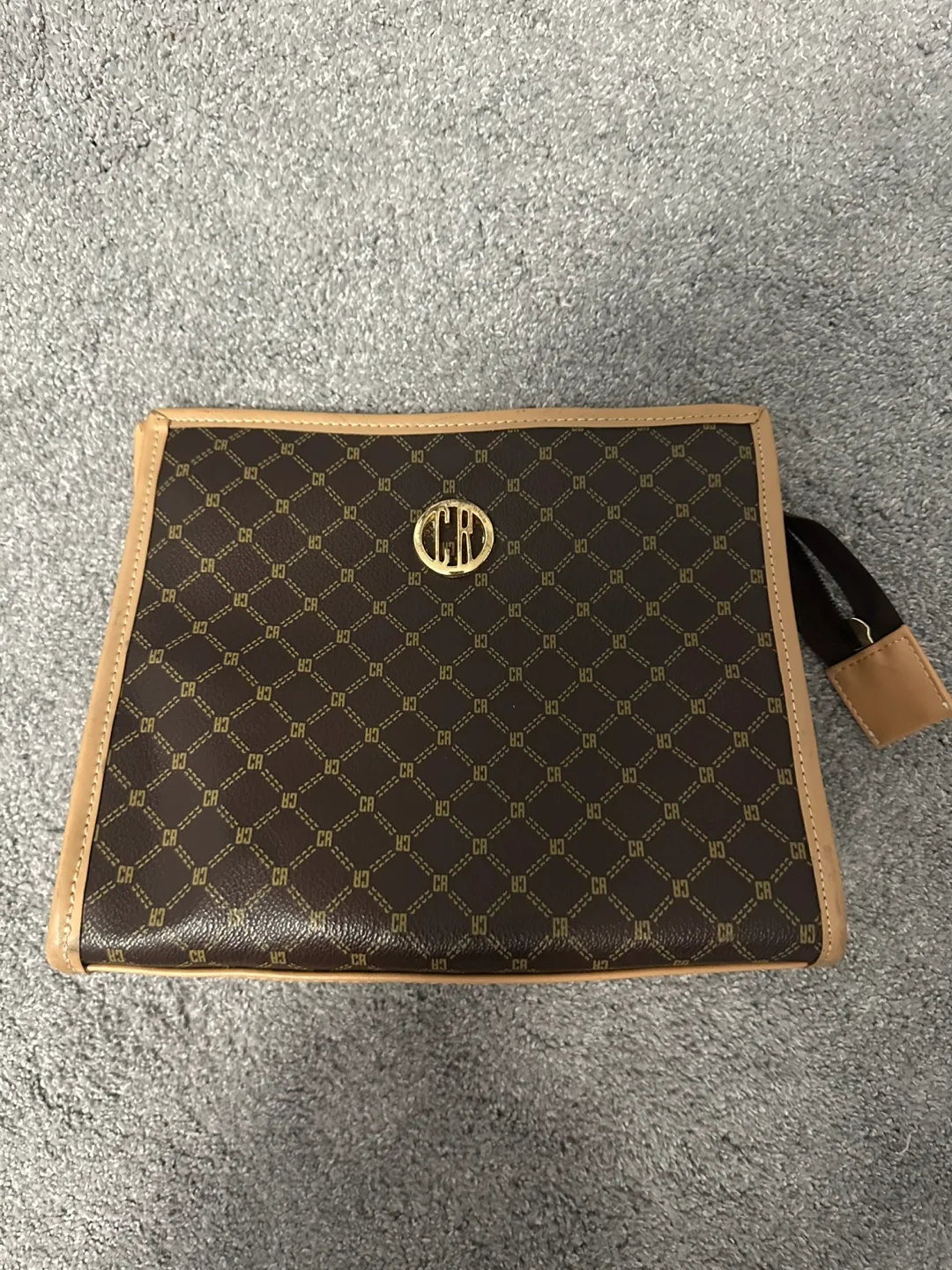Brown and Beige Handbag thumbnail