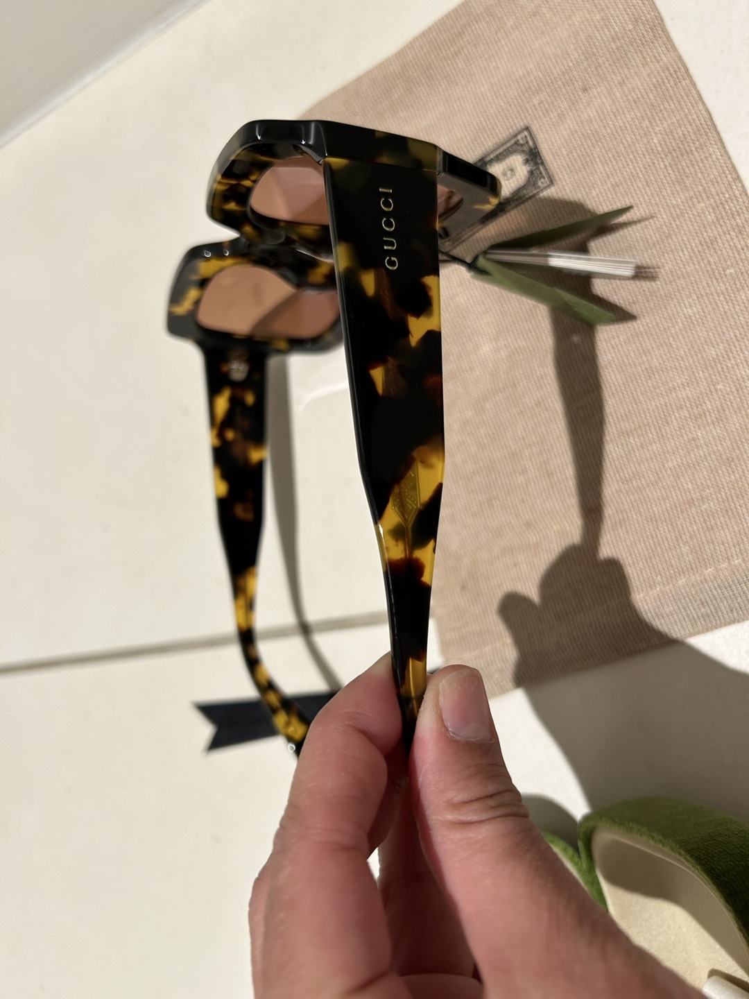 Gucci Sunglasses - Brown Tortoise Shell - photo 4