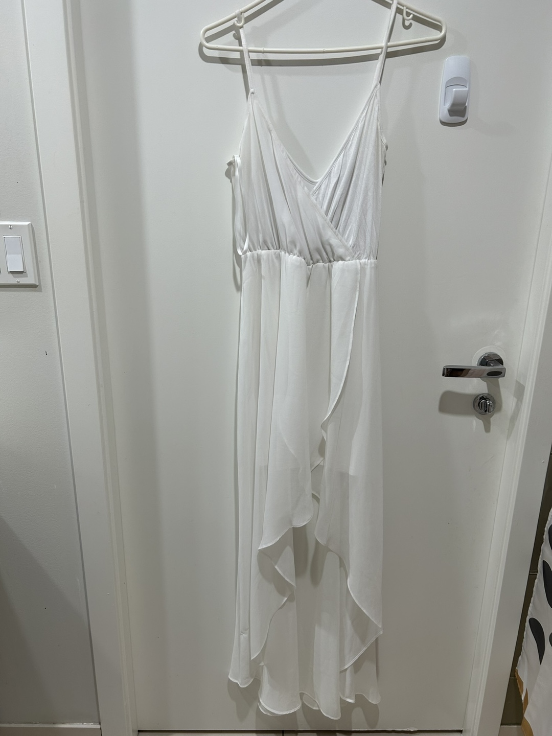 White High-Low Summer Dress - photo 4