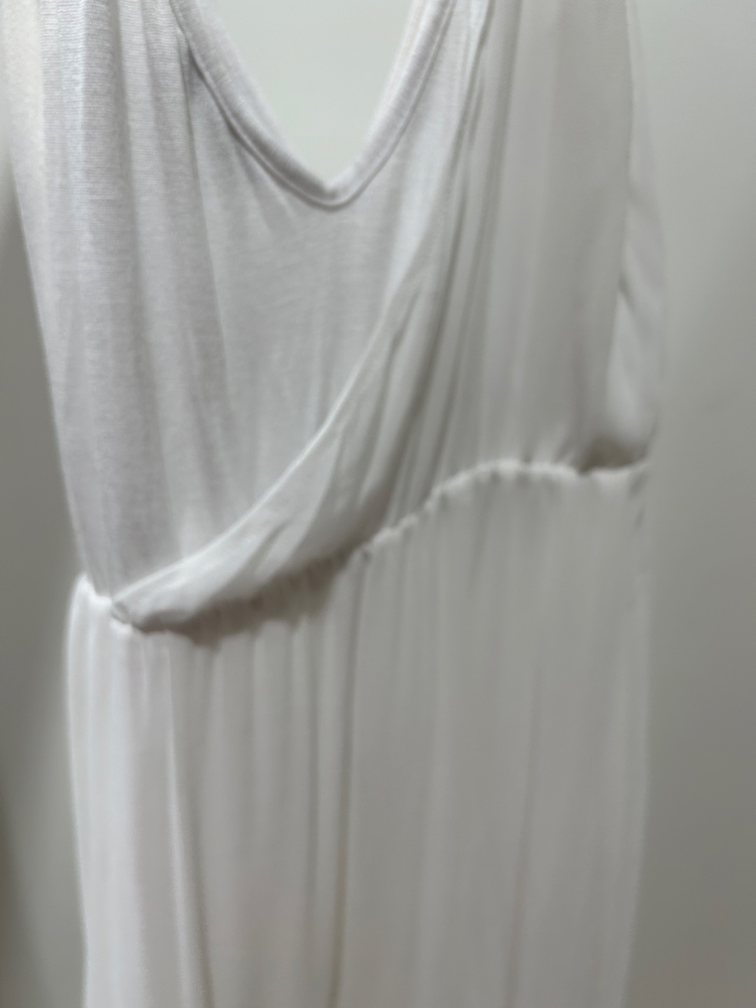 White High-Low Summer Dress
