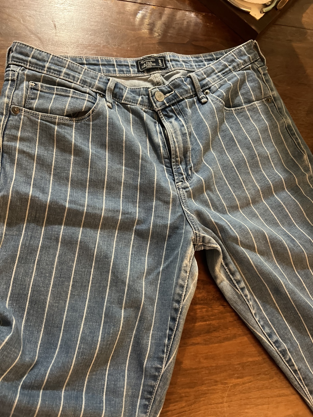 Abercrombie & Fitch Striped Jeans - photo 2
