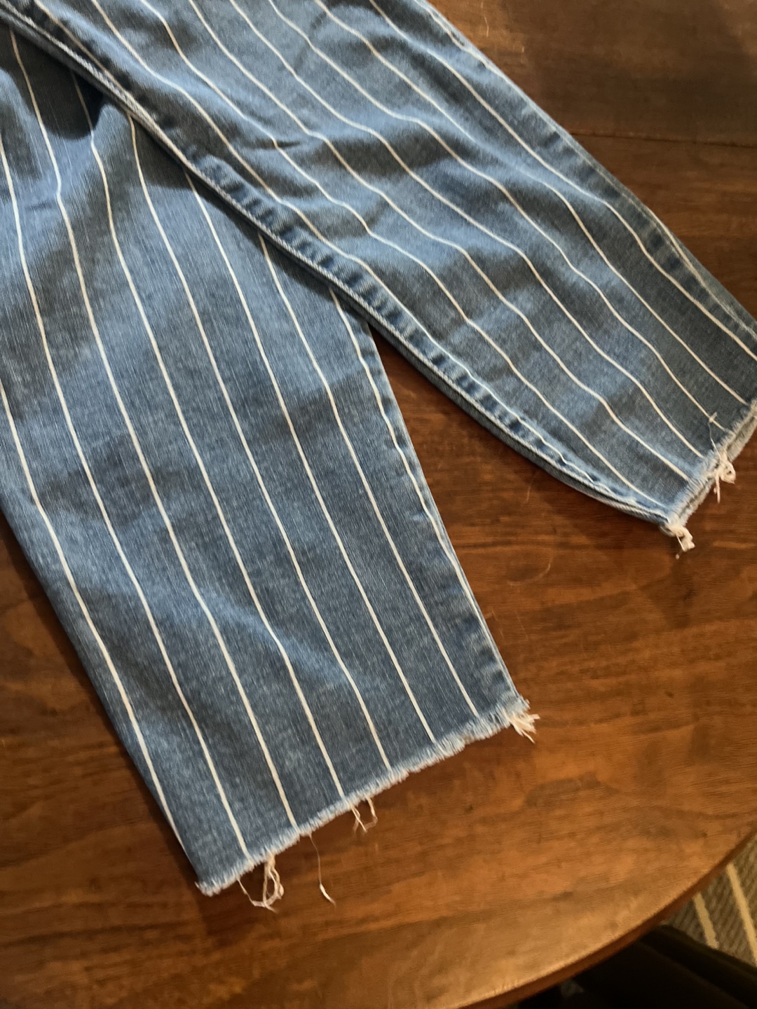 Abercrombie & Fitch Striped Jeans