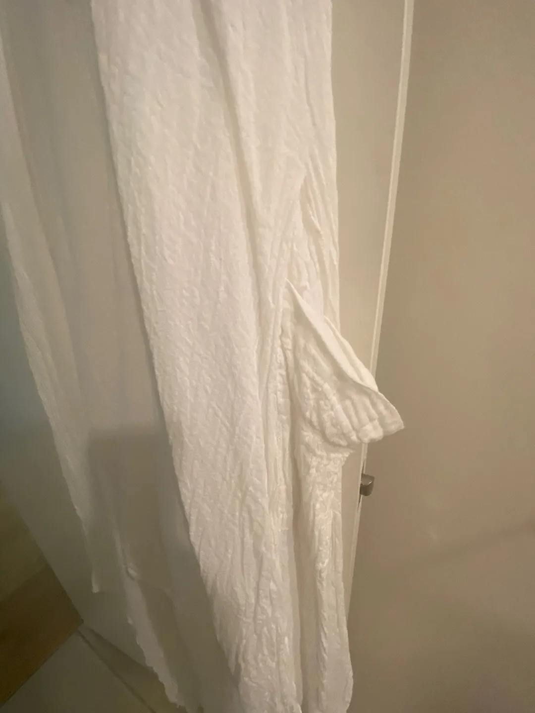 White Crochet Detail Summer Dress image indicator(3)