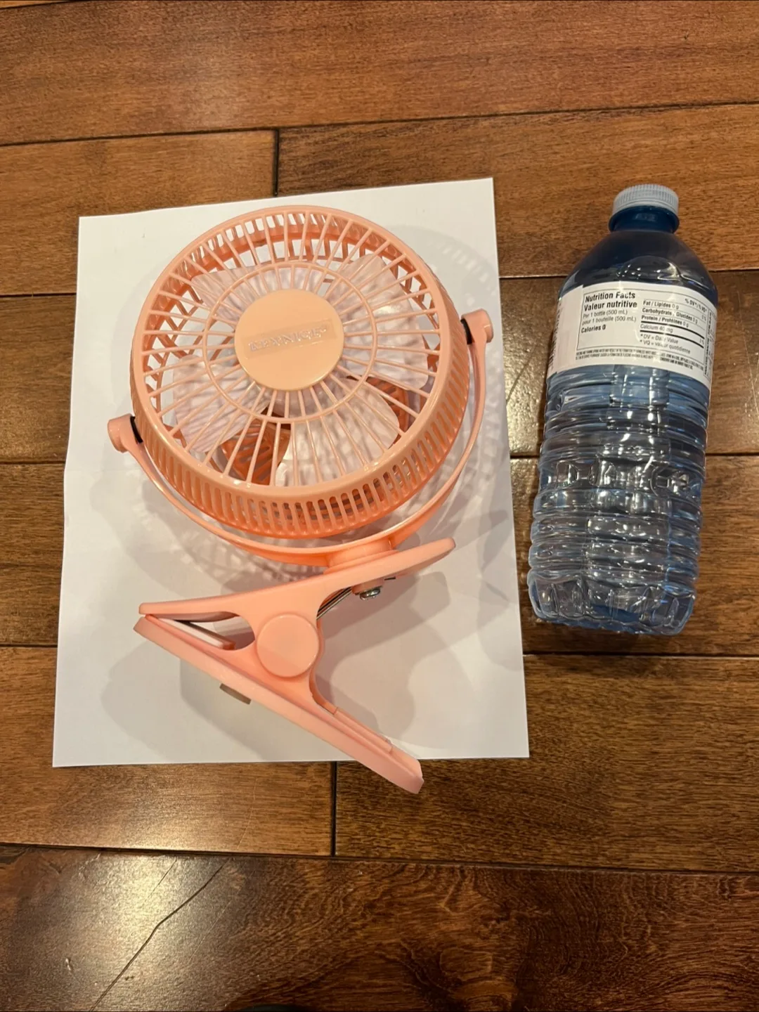 Portable Clip-on Mini Fan - Pink image indicator(2)