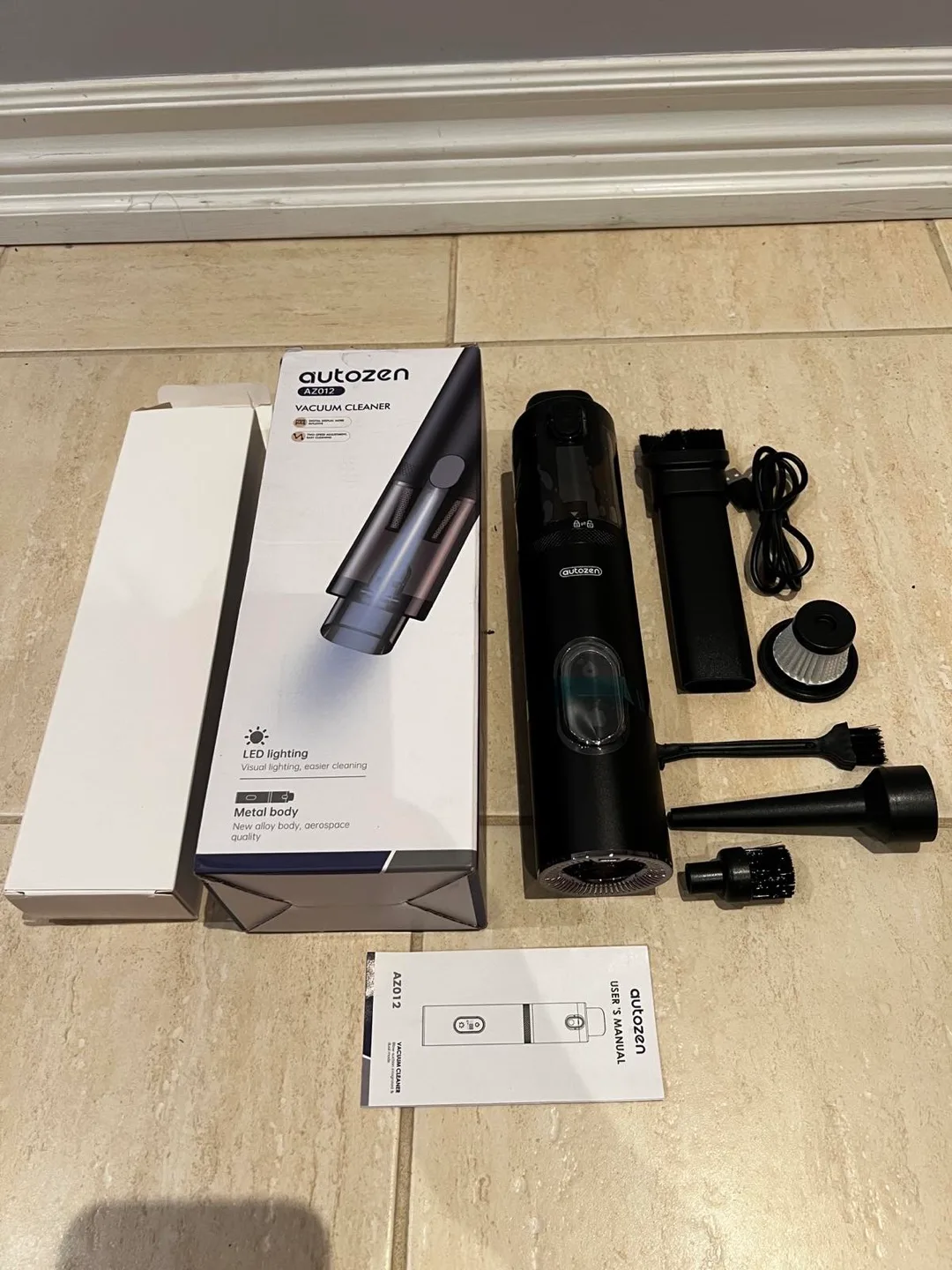 Autozen A2012 Cordless Handheld Vacuum Cleaner thumbnail