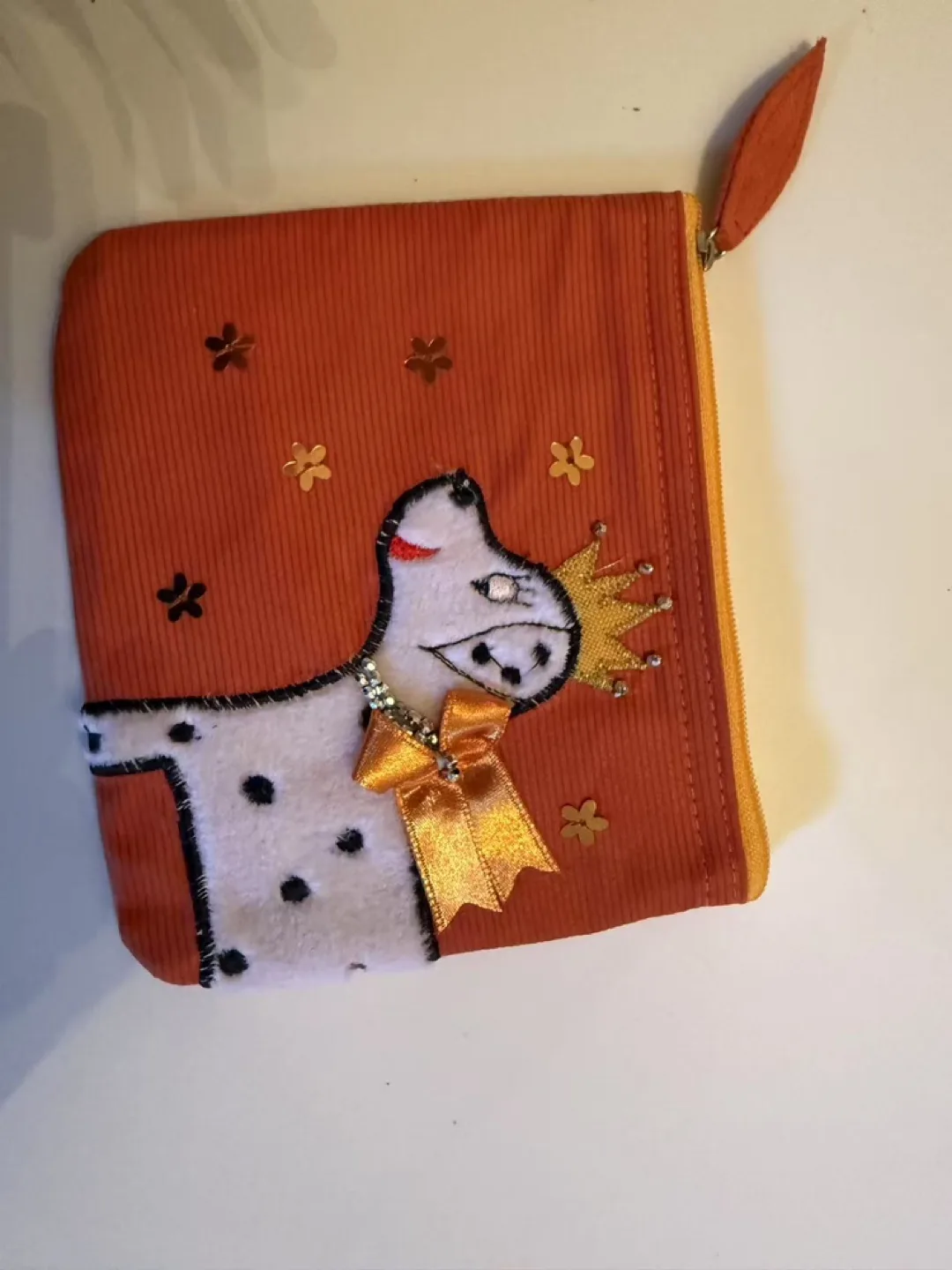 🏒Cute orange zipper pouch, three designs thumbnail