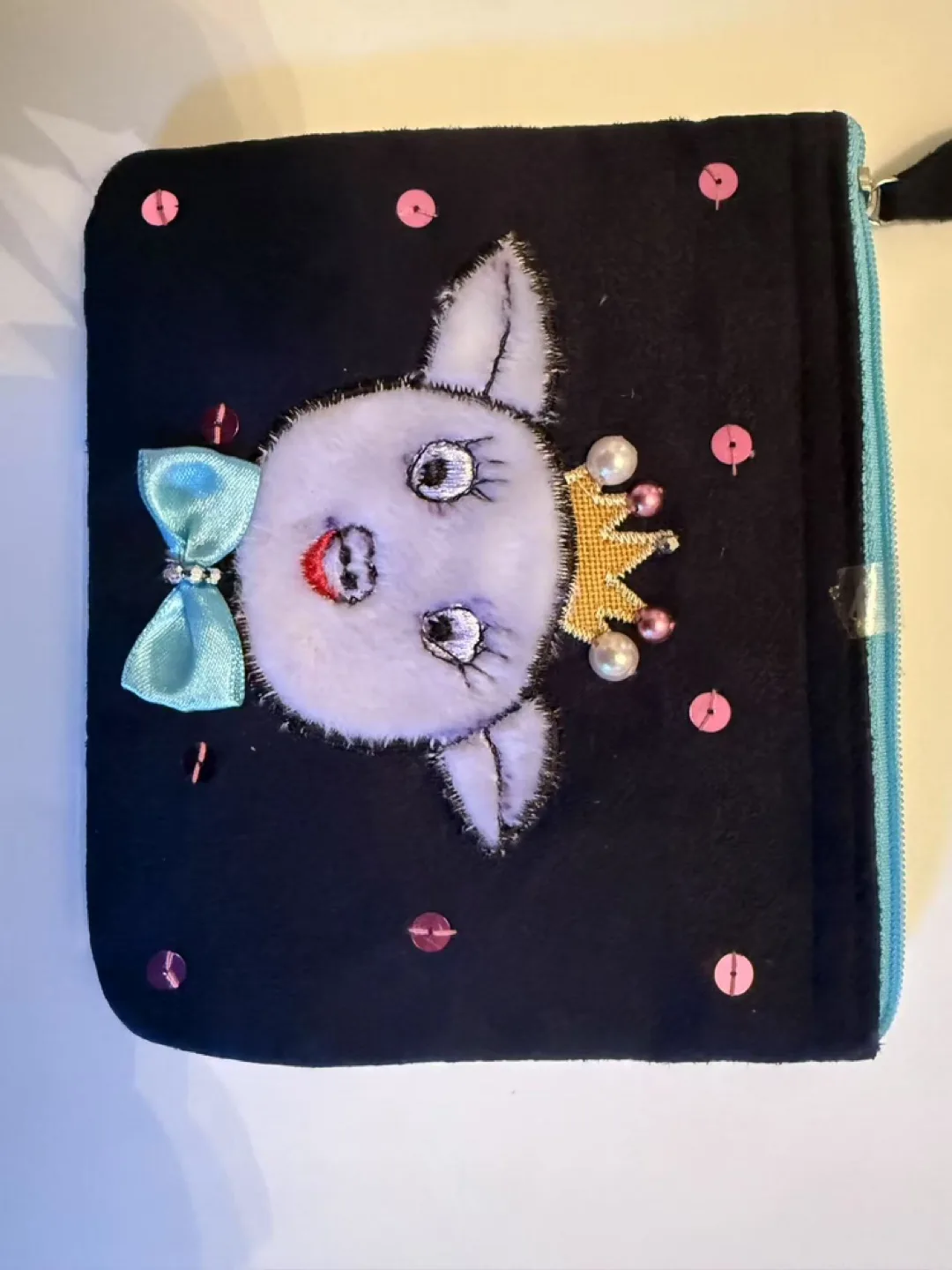 🏒Adorable Handmade Zipper Pouch - Two Designs! thumbnail