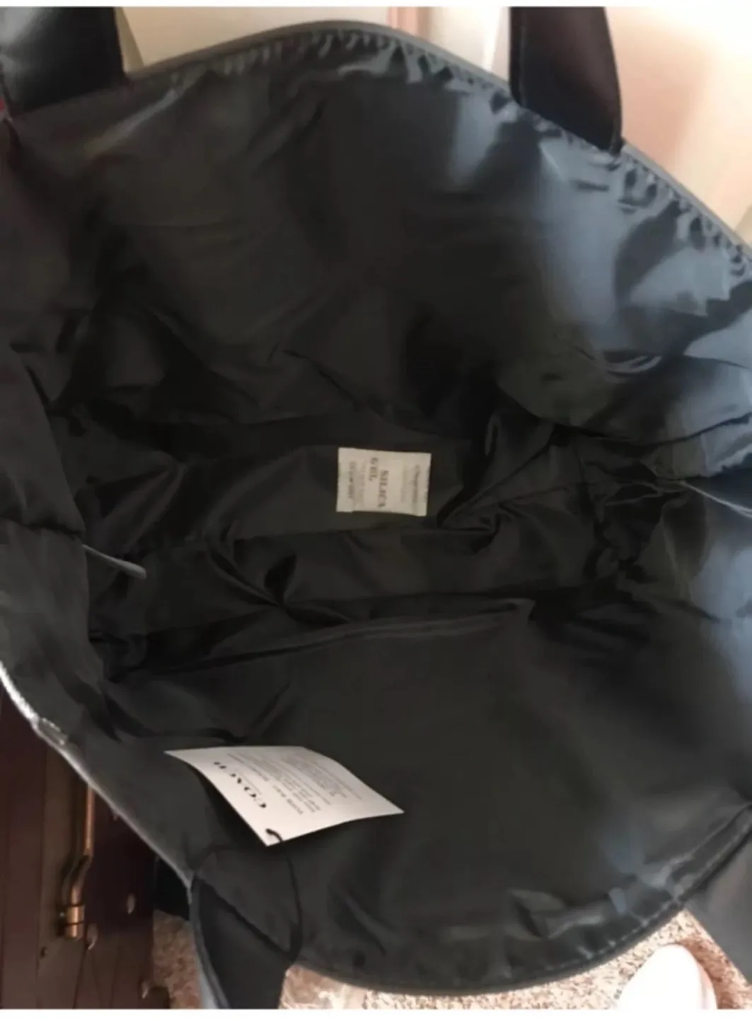 Coach Fragrance Black and Silver Tote Bag image indicator(2)