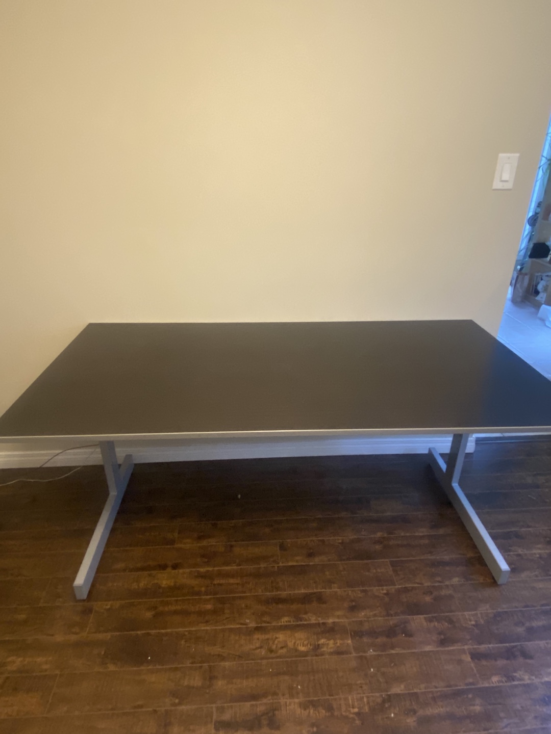 Large Dark Grey Desk
