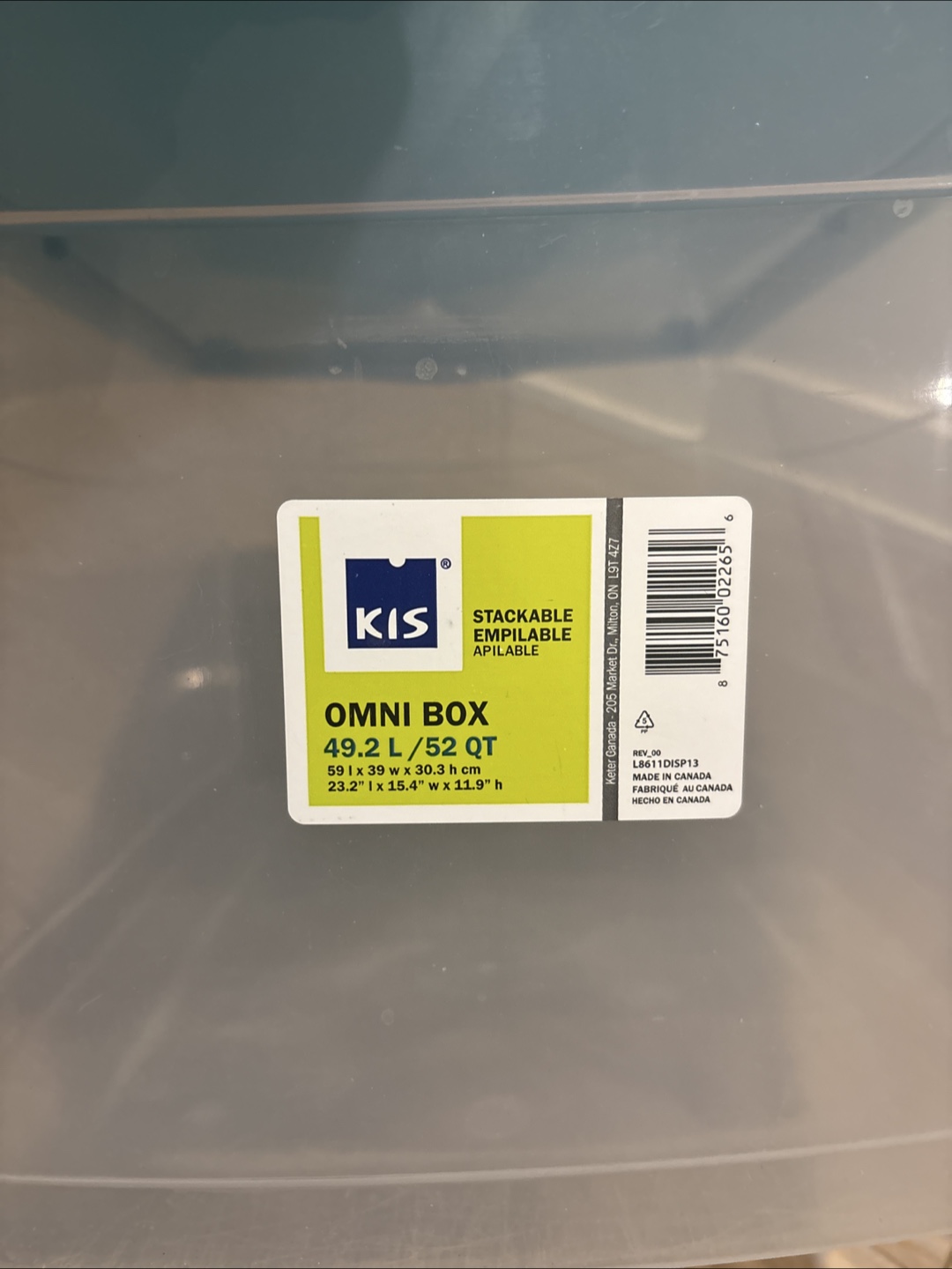 49.2L Storage Container - photo 2
