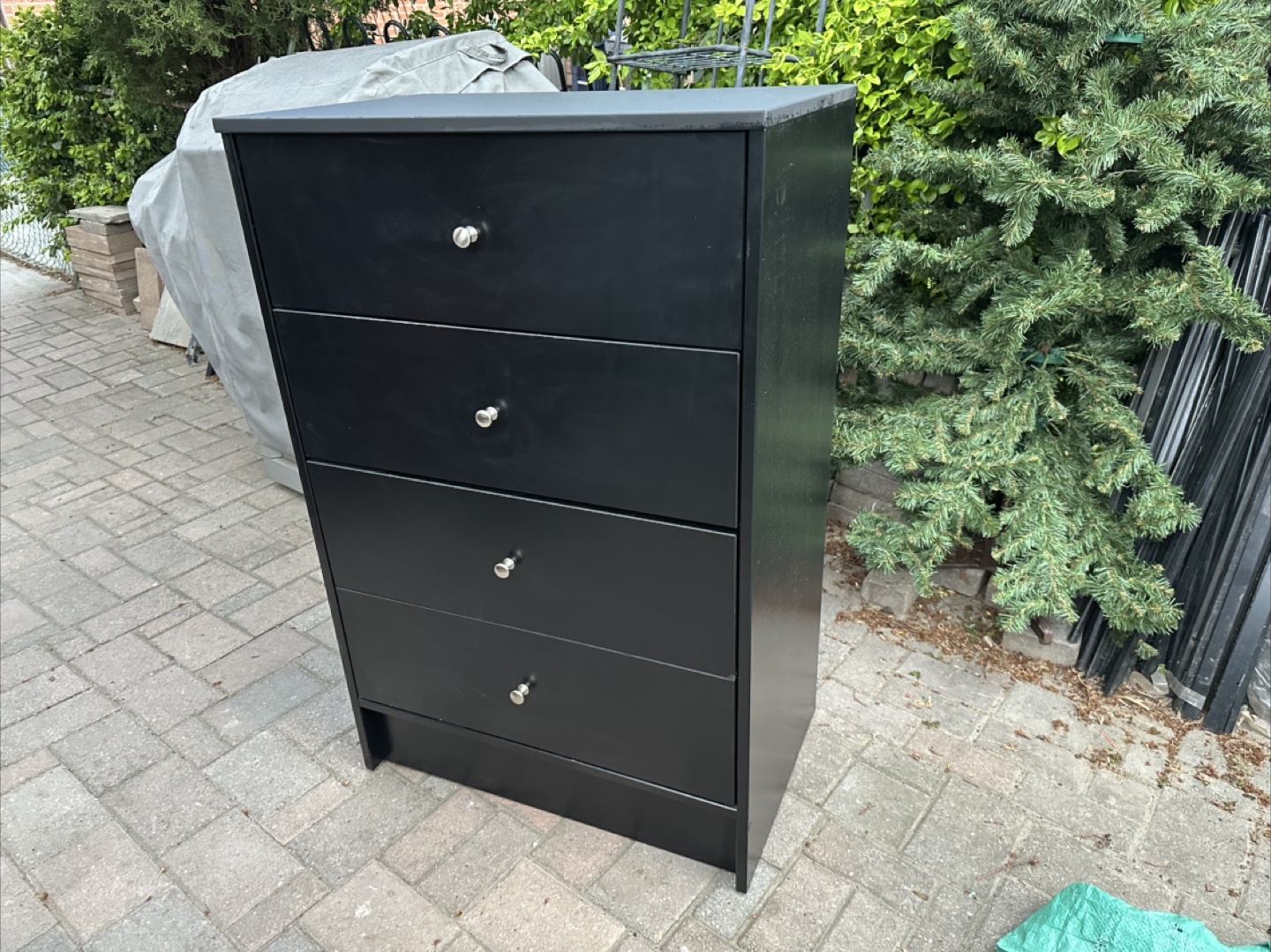 Black 4-Drawer IKEA’s Dresser