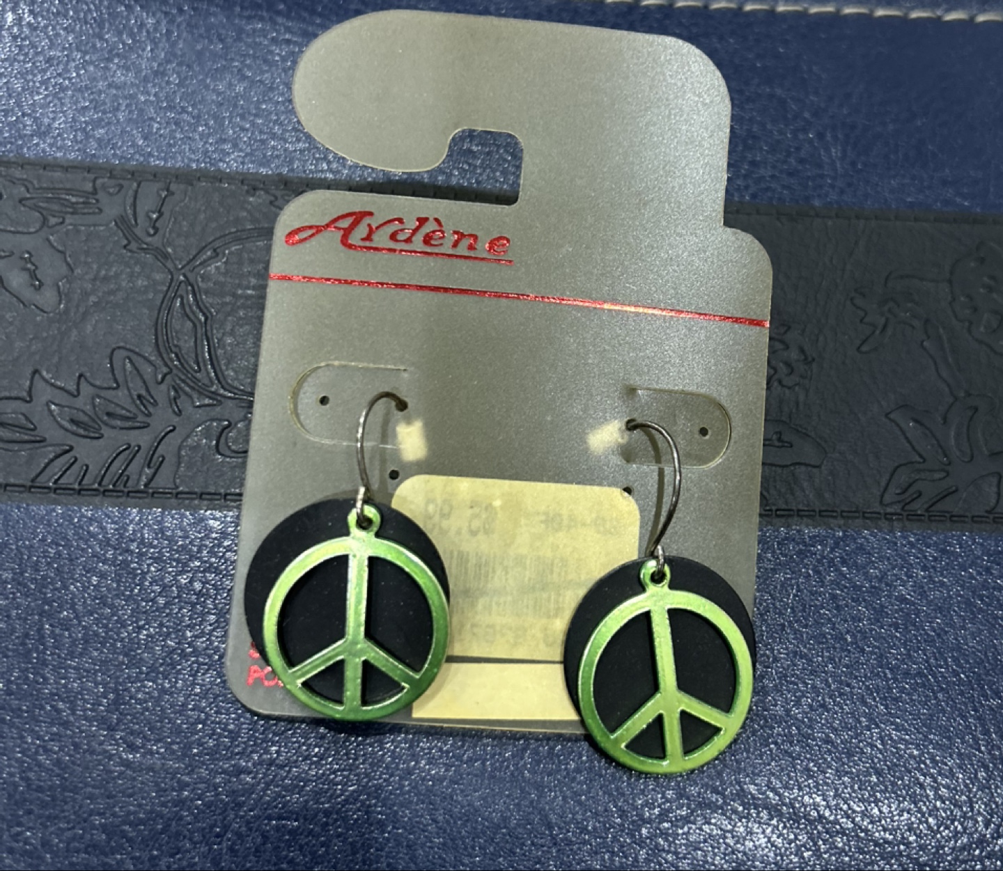 Ardene Peace Sign Earrings