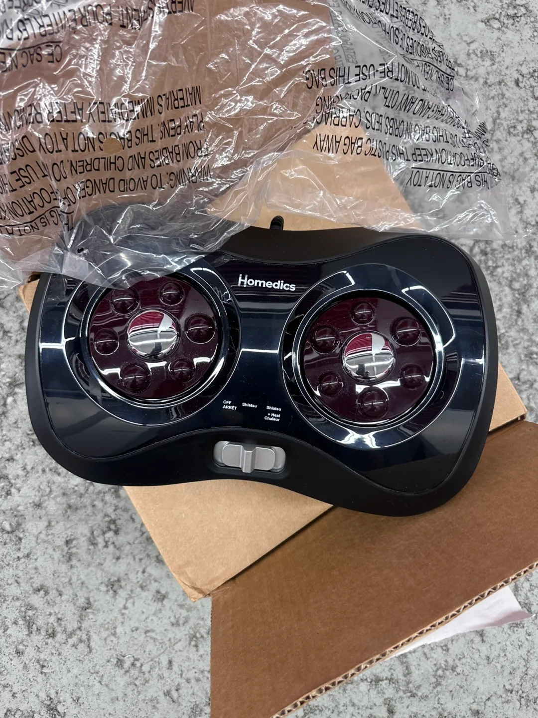 Homedics Shiatsu Foot Massager with Heat thumbnail