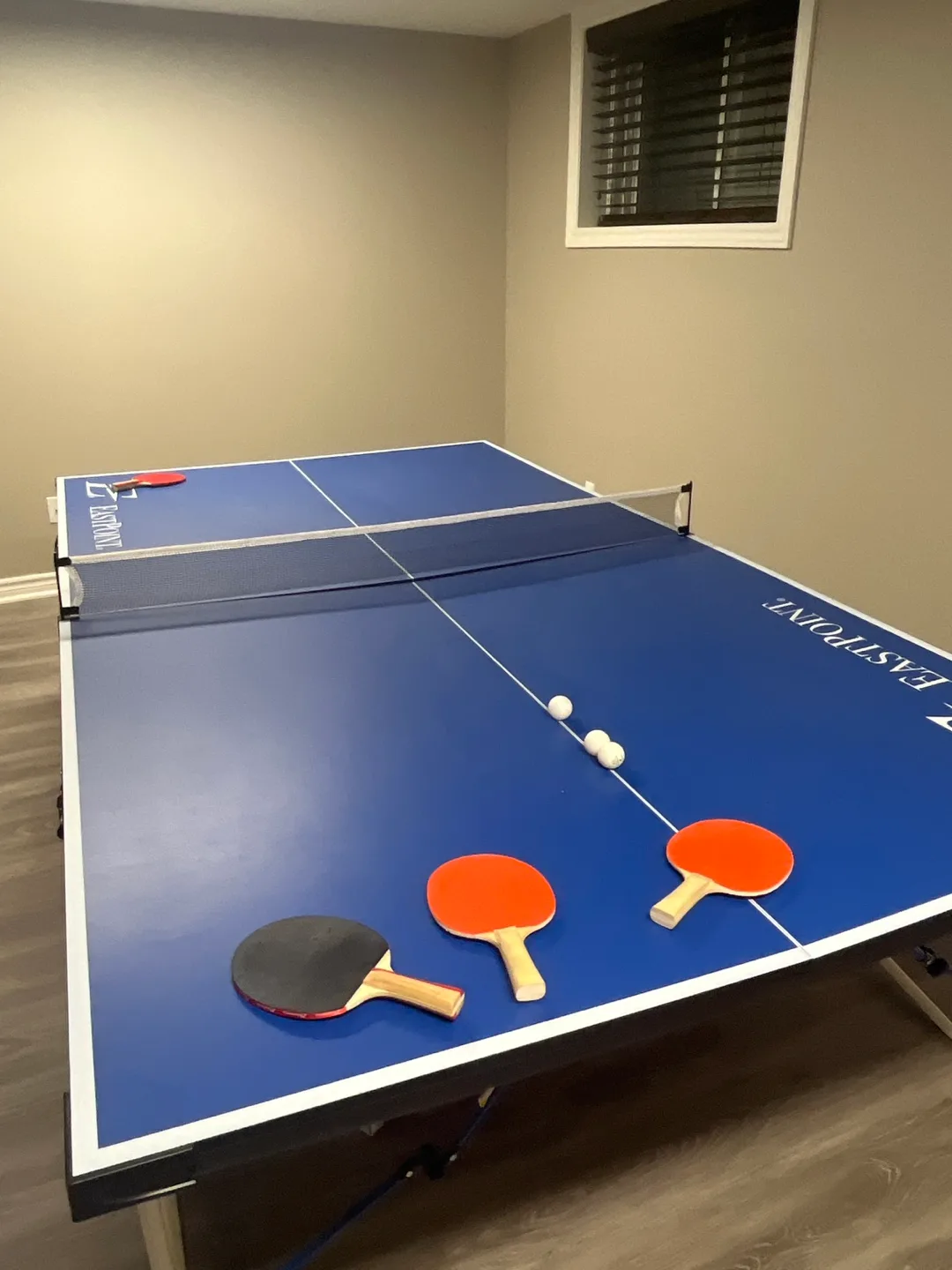 EastPoint Ping Pong Table with 4 paddles and balls thumbnail