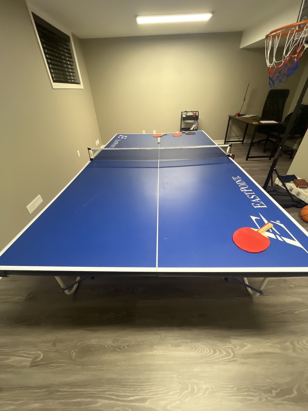 EastPoint Ping Pong Table with 4 paddles and balls - photo 5