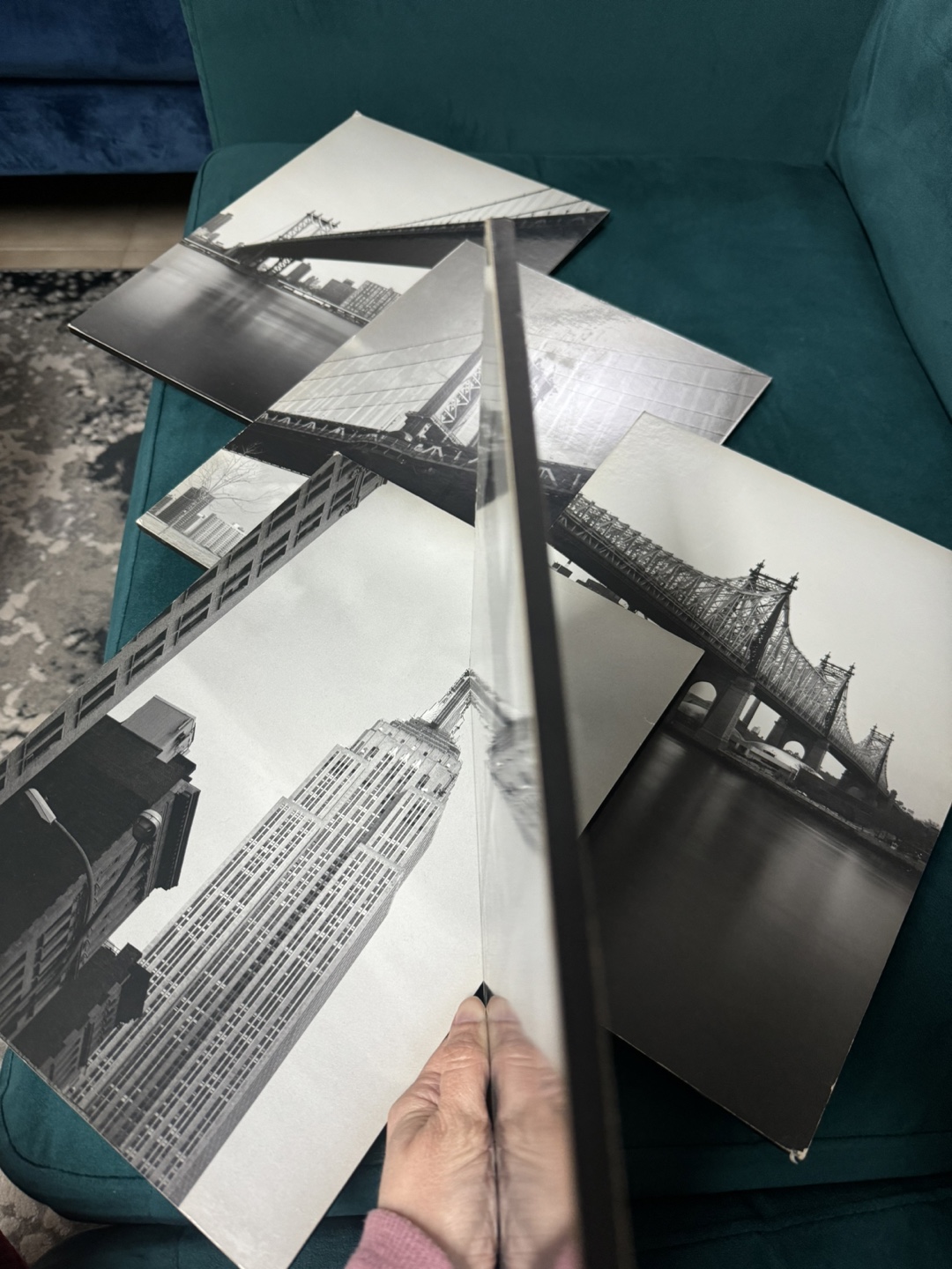 New York City Skyline Photo Prints - Set of 5 - photo 2