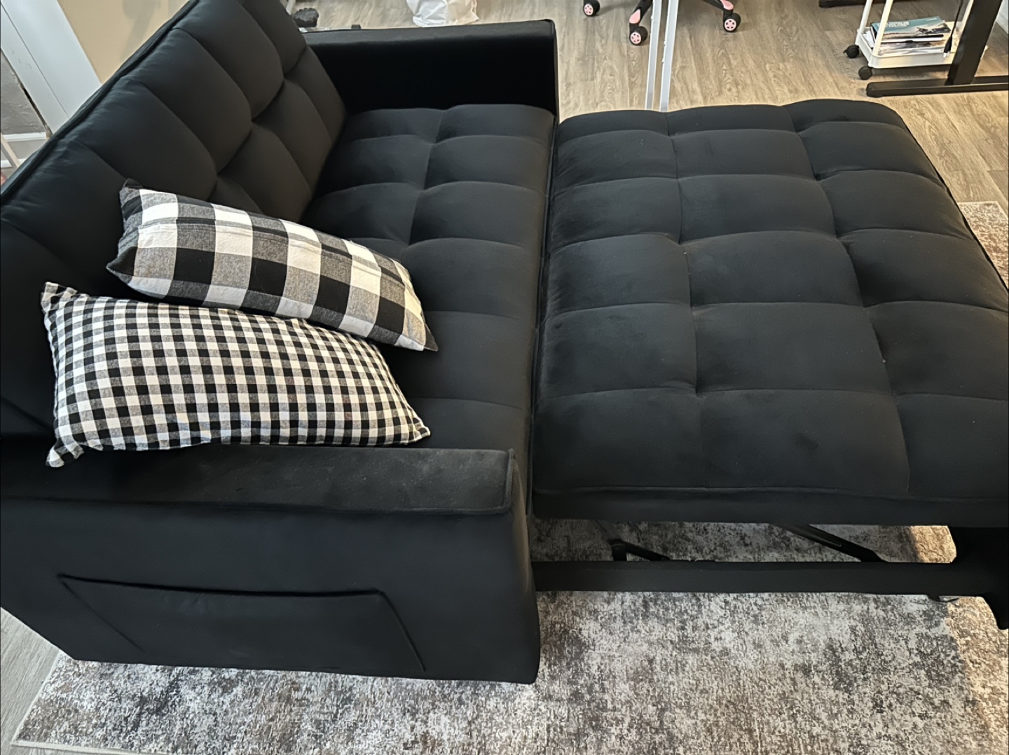 Sofa Bed with pillows - photo 2
