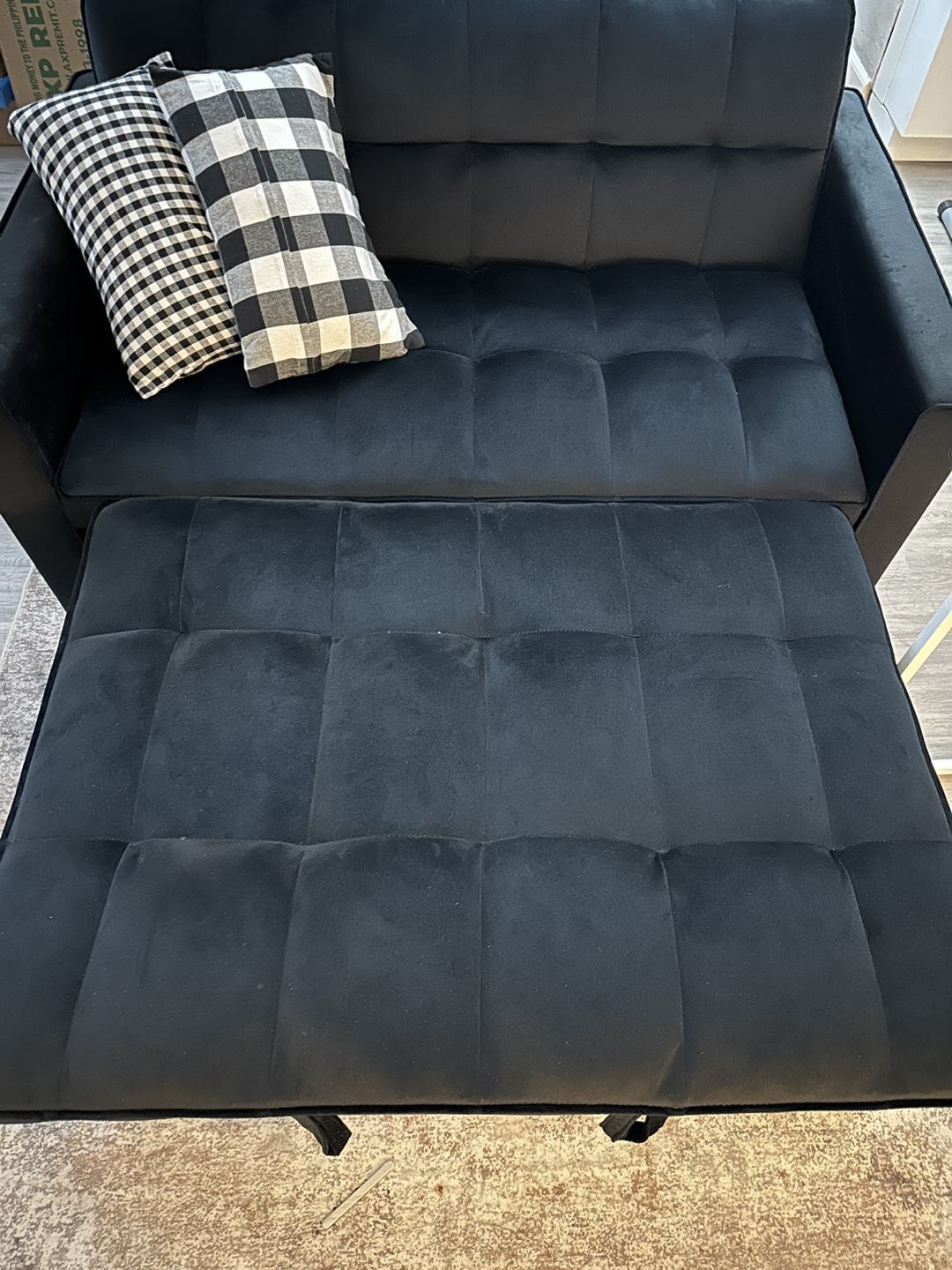 Sofa Bed with pillows