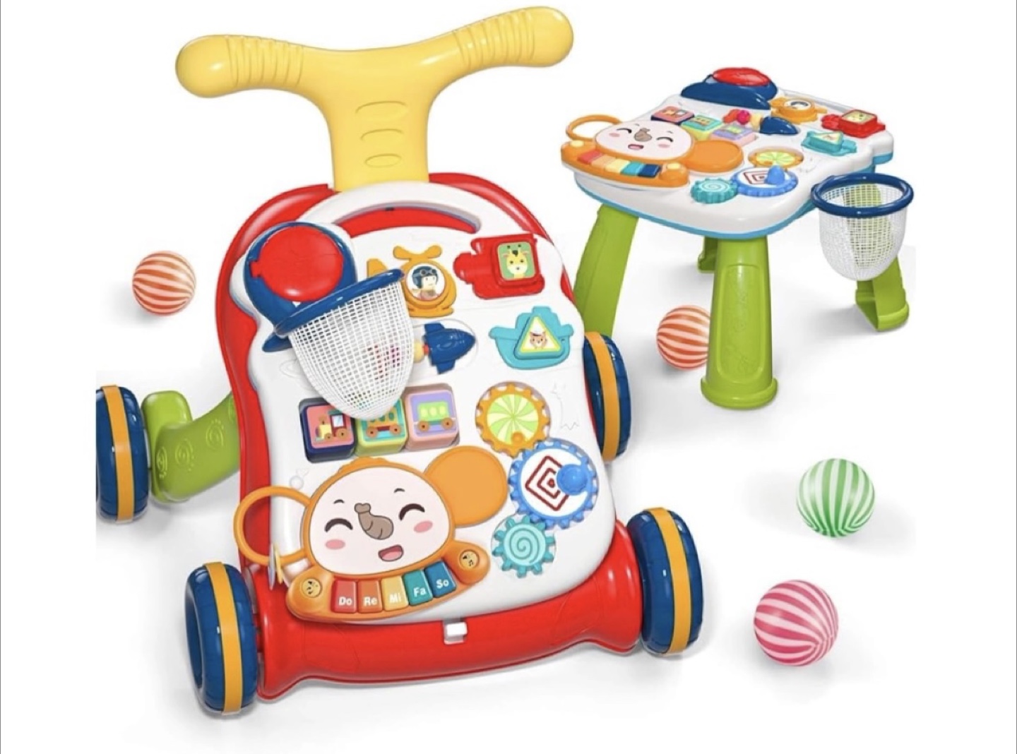 Multifunctional Baby Walker and Activity Table - photo 3