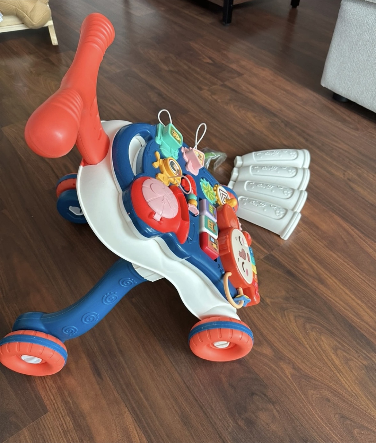 Multifunctional Baby Walker and Activity Table - photo 2