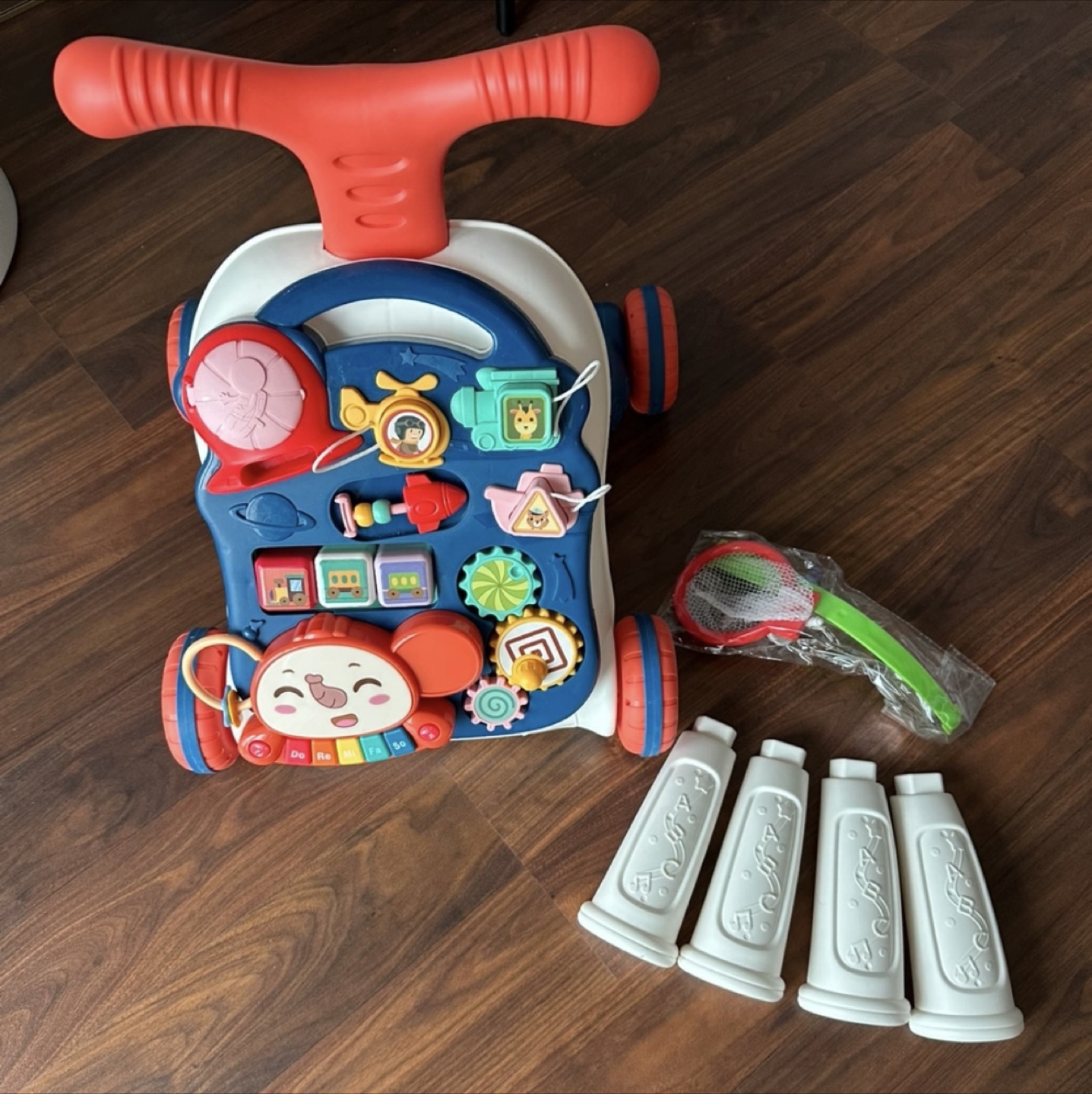 Multifunctional Baby Walker and Activity Table