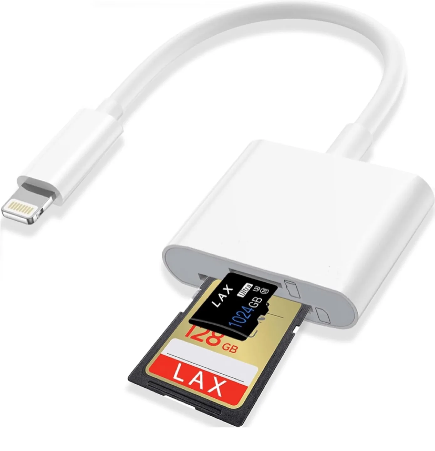 Lightning to SD Card Reader for iPhone/iPad thumbnail