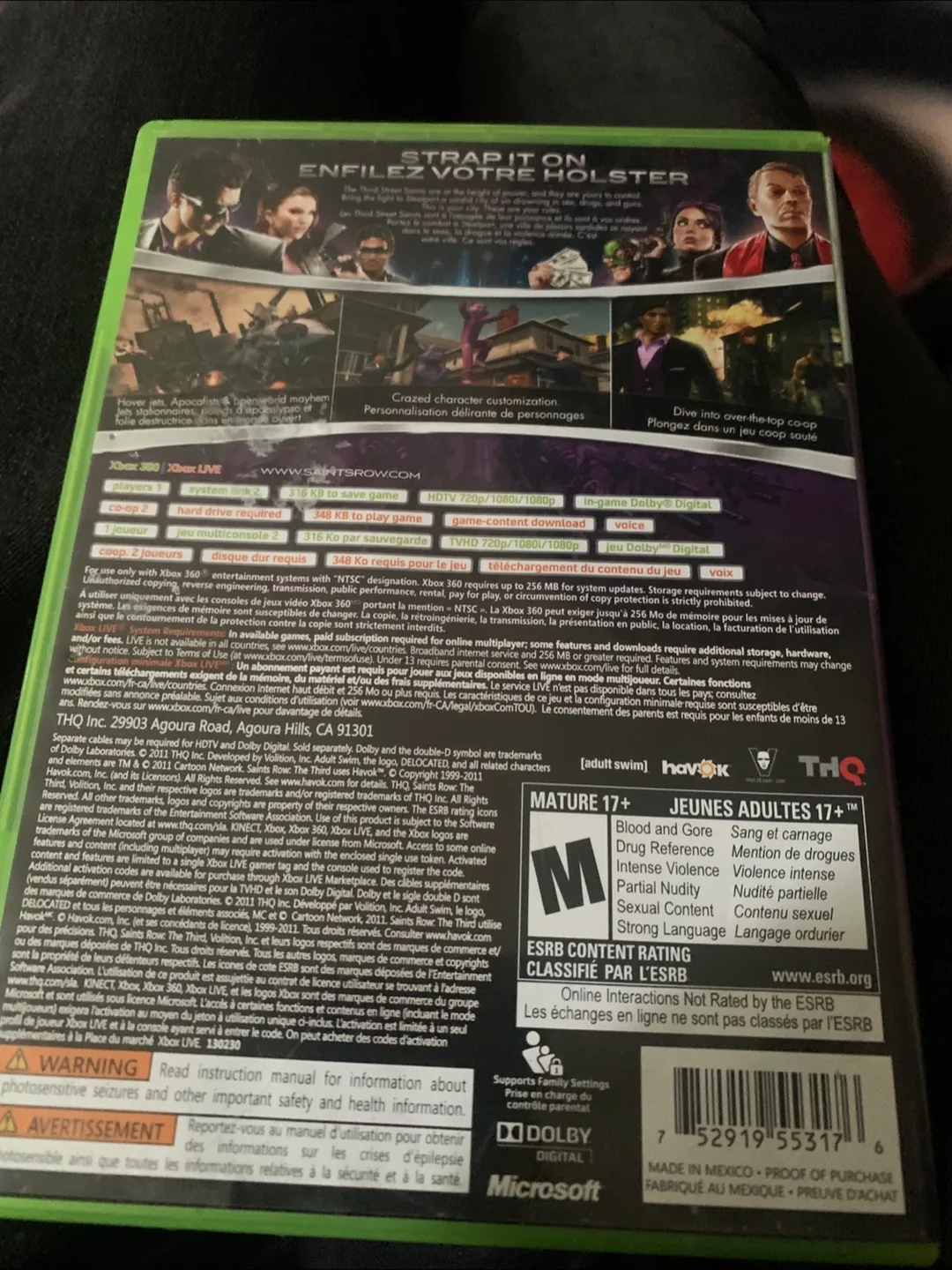 Saints Row: The Third - Xbox 360 image indicator(2)