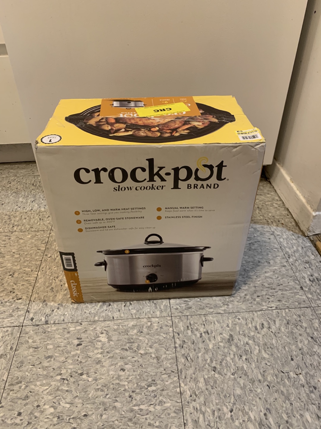 Crock-Pot 7-Quart Classic Slow Cooker - Black - photo 2