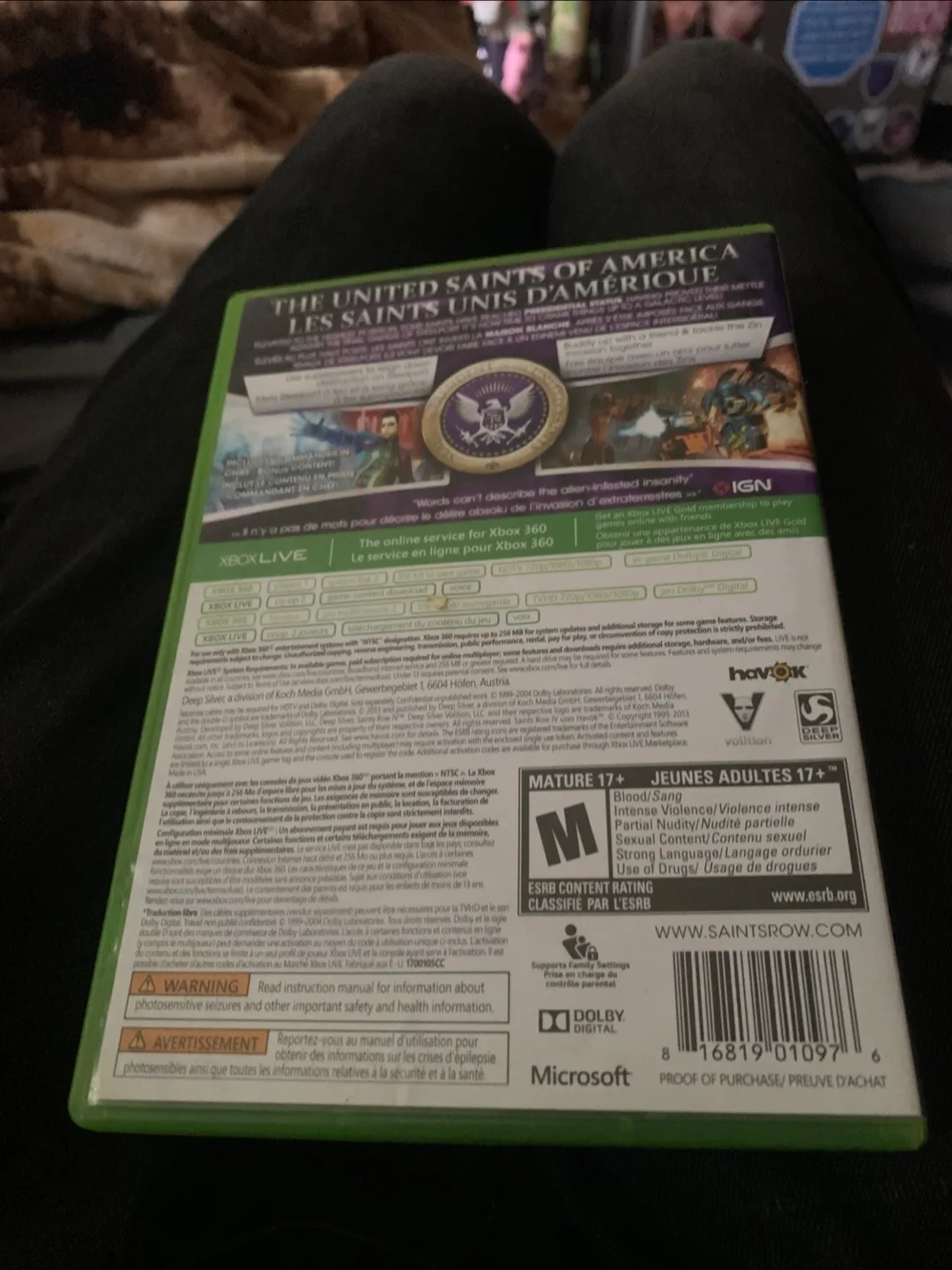 Saints Row IV Commander in Chief Edition Xbox 360 image indicator(2)