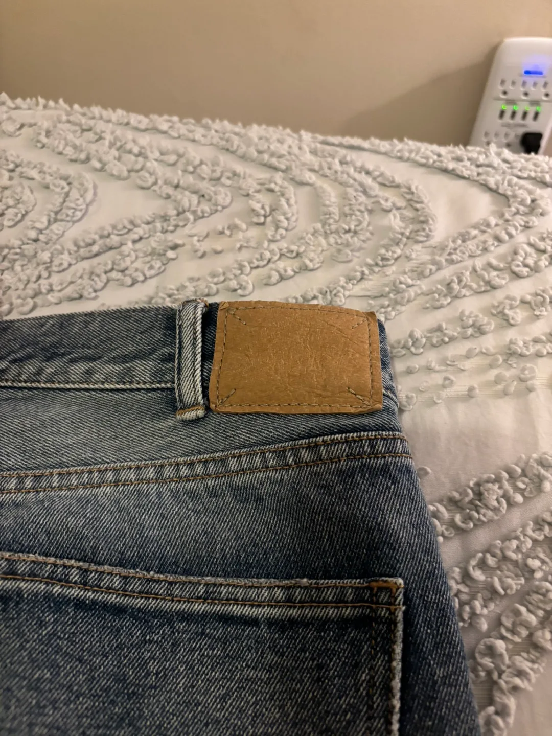 Celine Homme Wesley Straight-Leg Distressed Jeans image indicator(9)