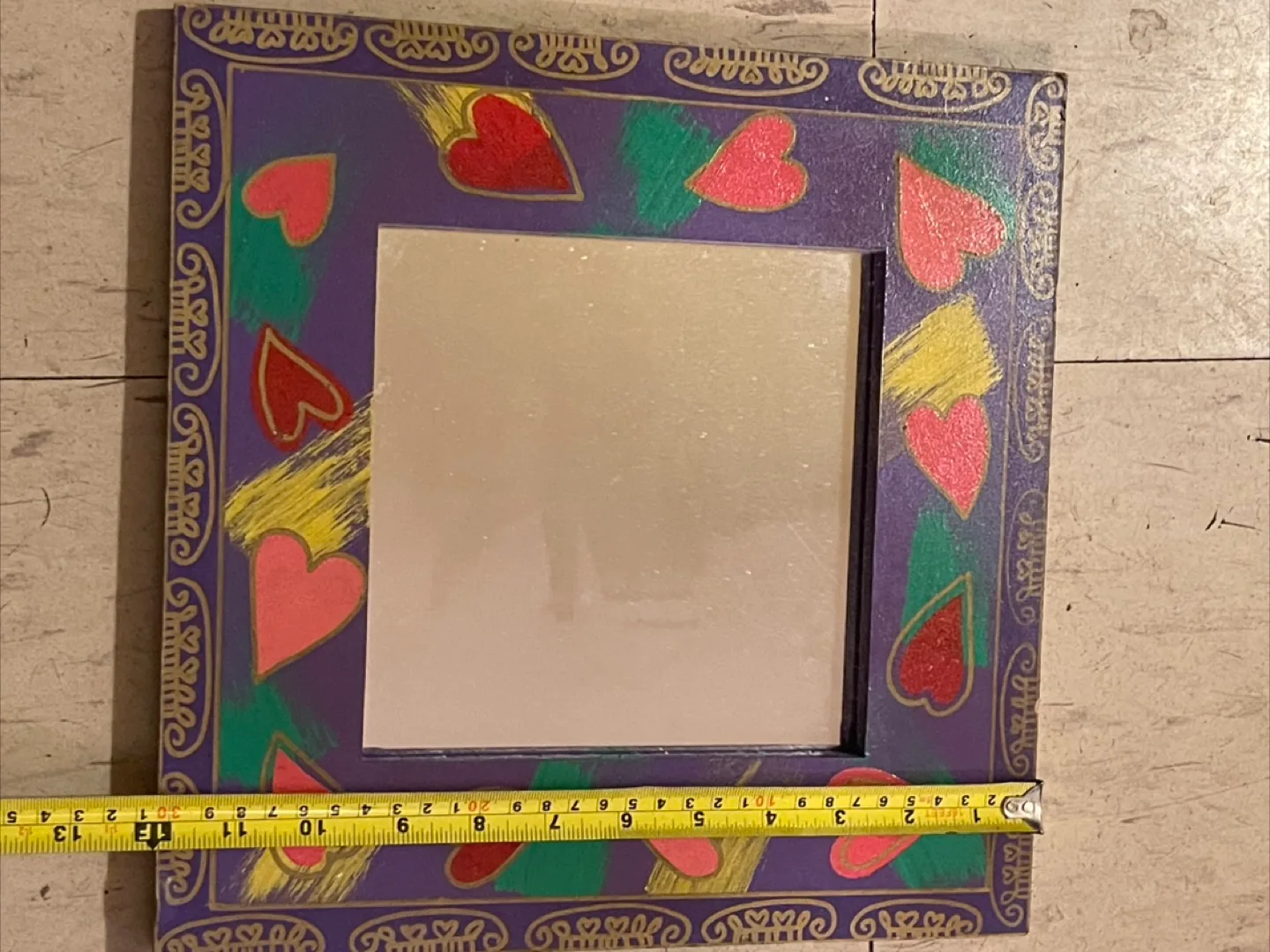 Mirror with Wooden Frame 🏒 image indicator(2)