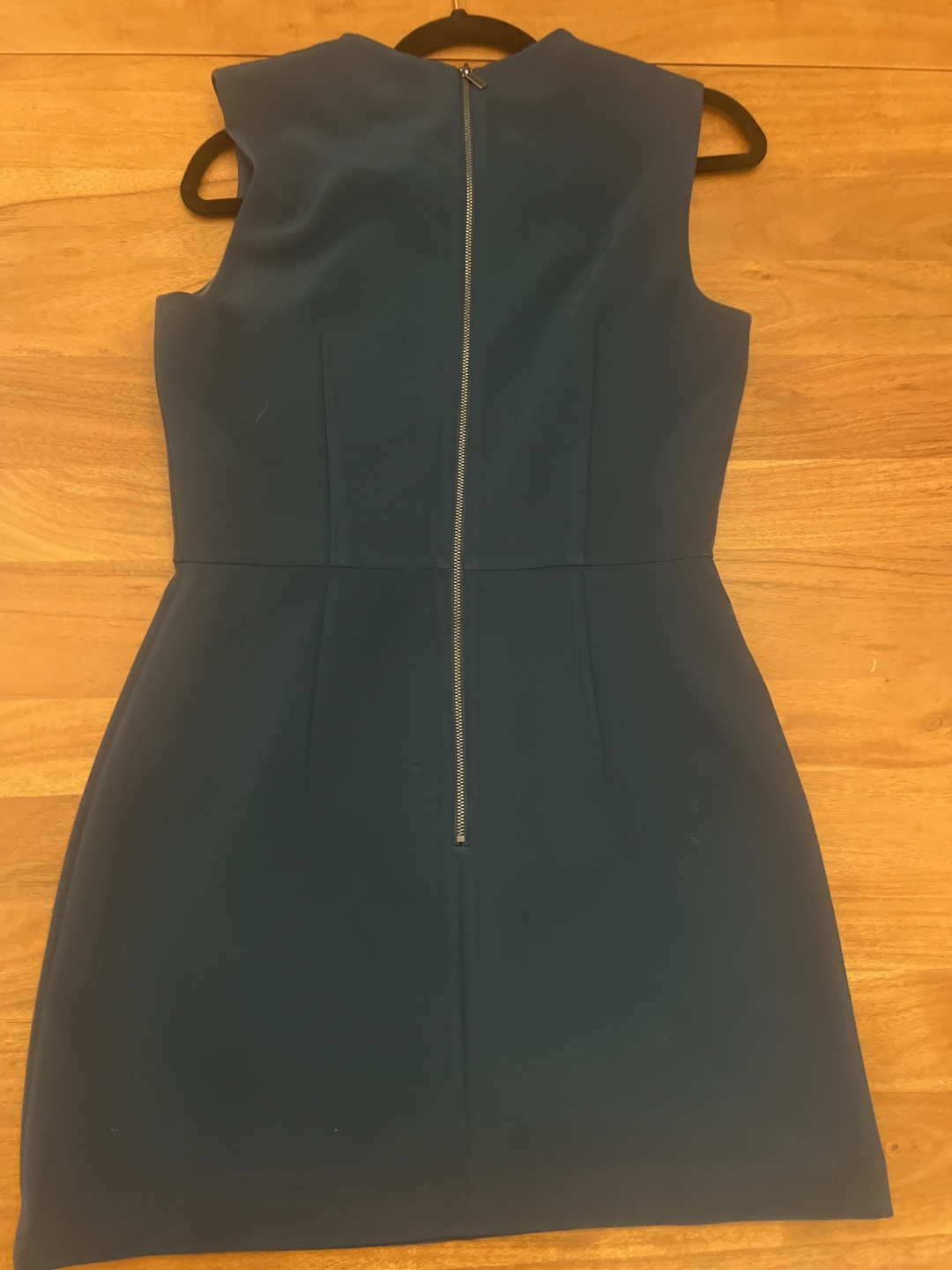 French Connection size 8 - dark teal A-line mini dress - photo 5