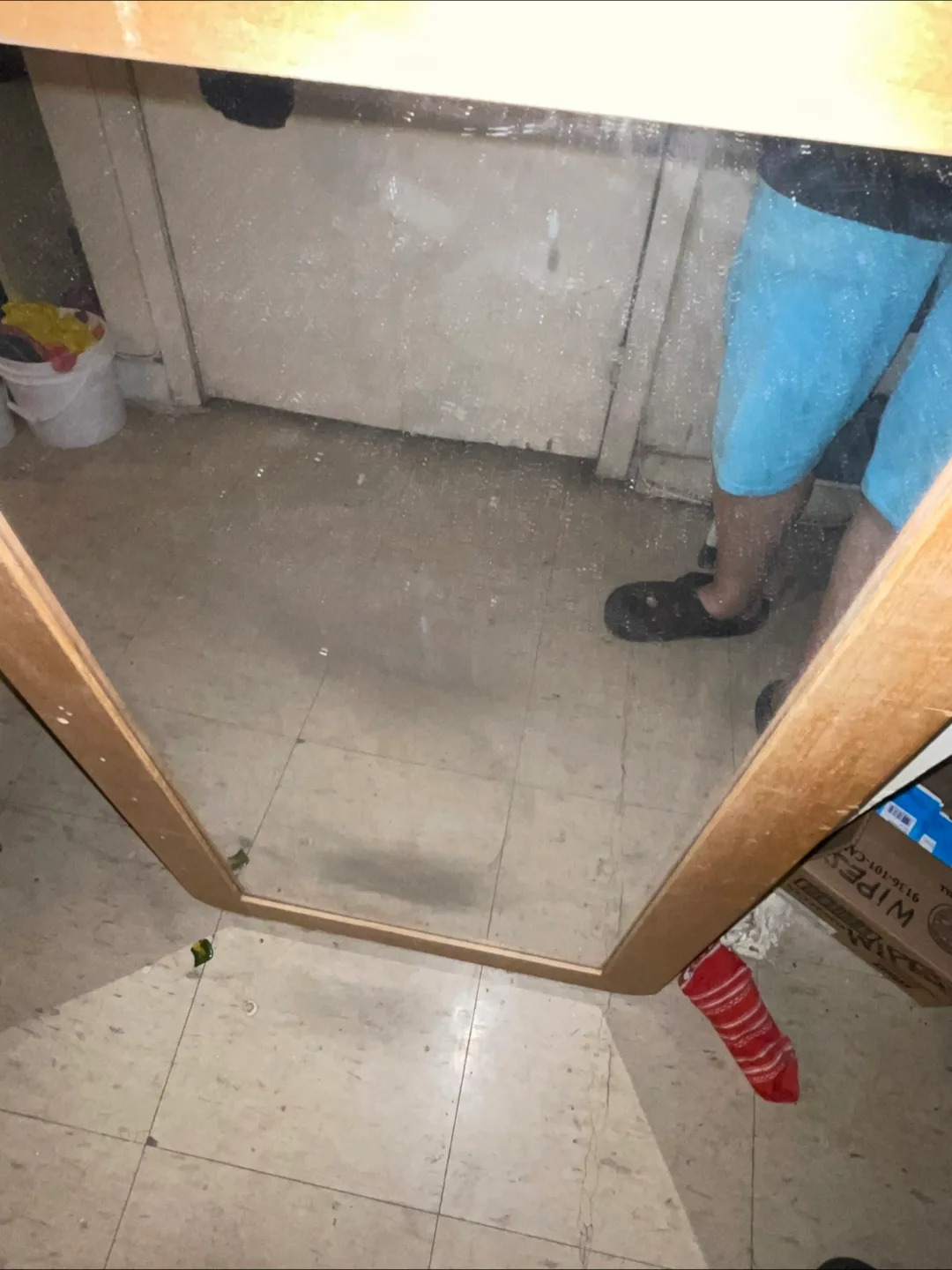 Wooden Framed Mirror 🏒 image indicator(5)