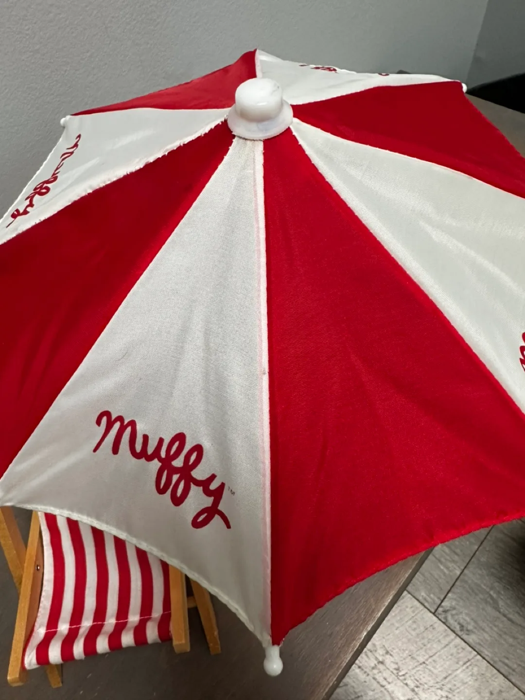 Muffy Vanderbear Beach Chair and Umbrella Set image indicator(2)
