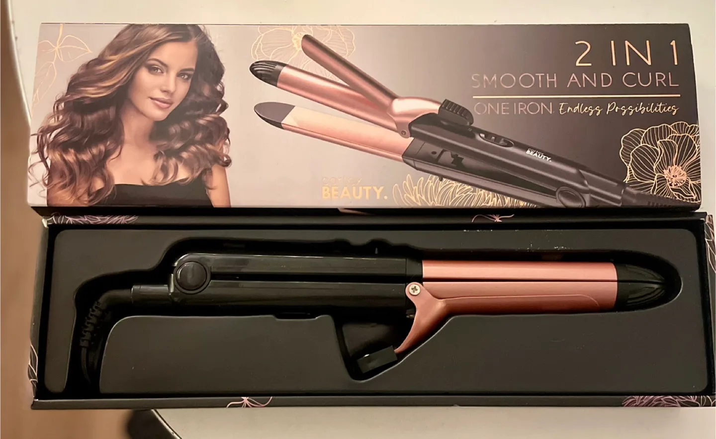 Cortex Beauty 2 in 1 Smooth and Curl One Iron thumbnail