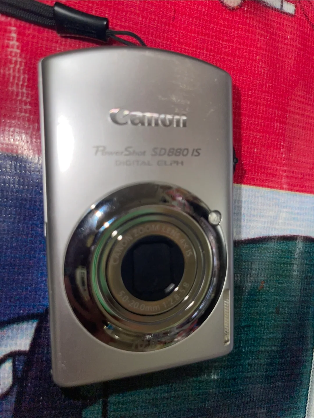 🏒 Canon PowerShot SD880 IS 10.0MP Digital Camera with Case image indicator(2)