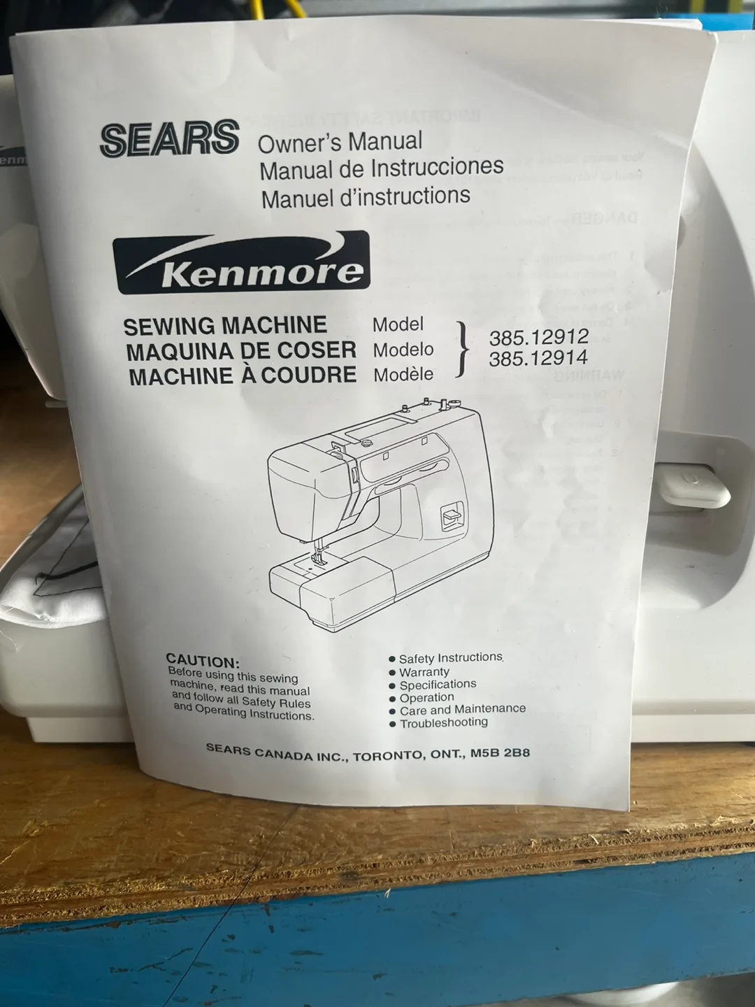 Kenmore 385.12912 Sewing Machine thumbnail
