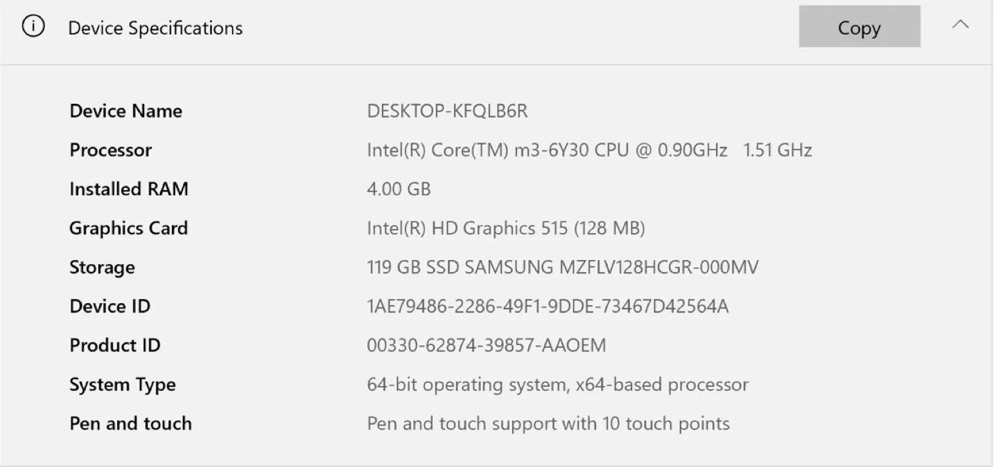 Microsoft Surface Pro 128GB image indicator(3)