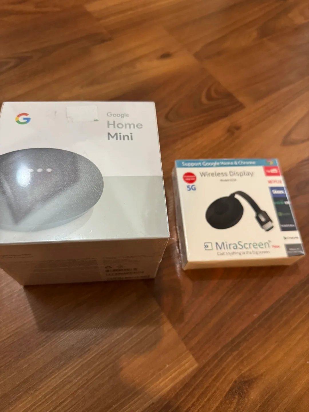 Google Home Mini & MiraScreen Wireless Display Bundle thumbnail