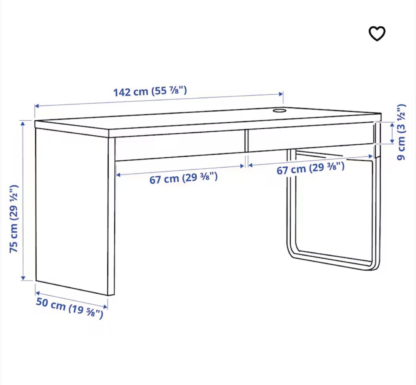 Ikea desk - photo 2