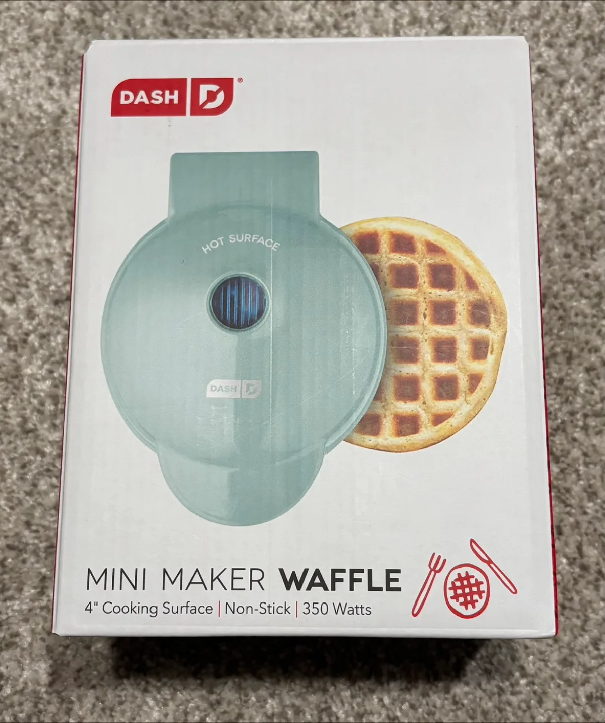 Dash Mini Waffle Maker - Brand New in Box thumbnail