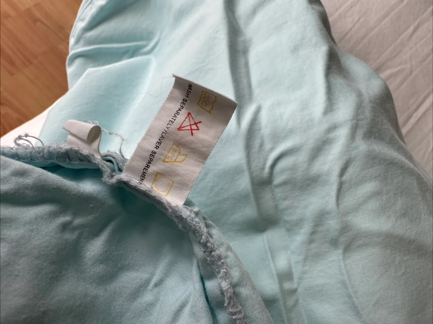 Tiffany blue duvet cover - Queen size image indicator(5)